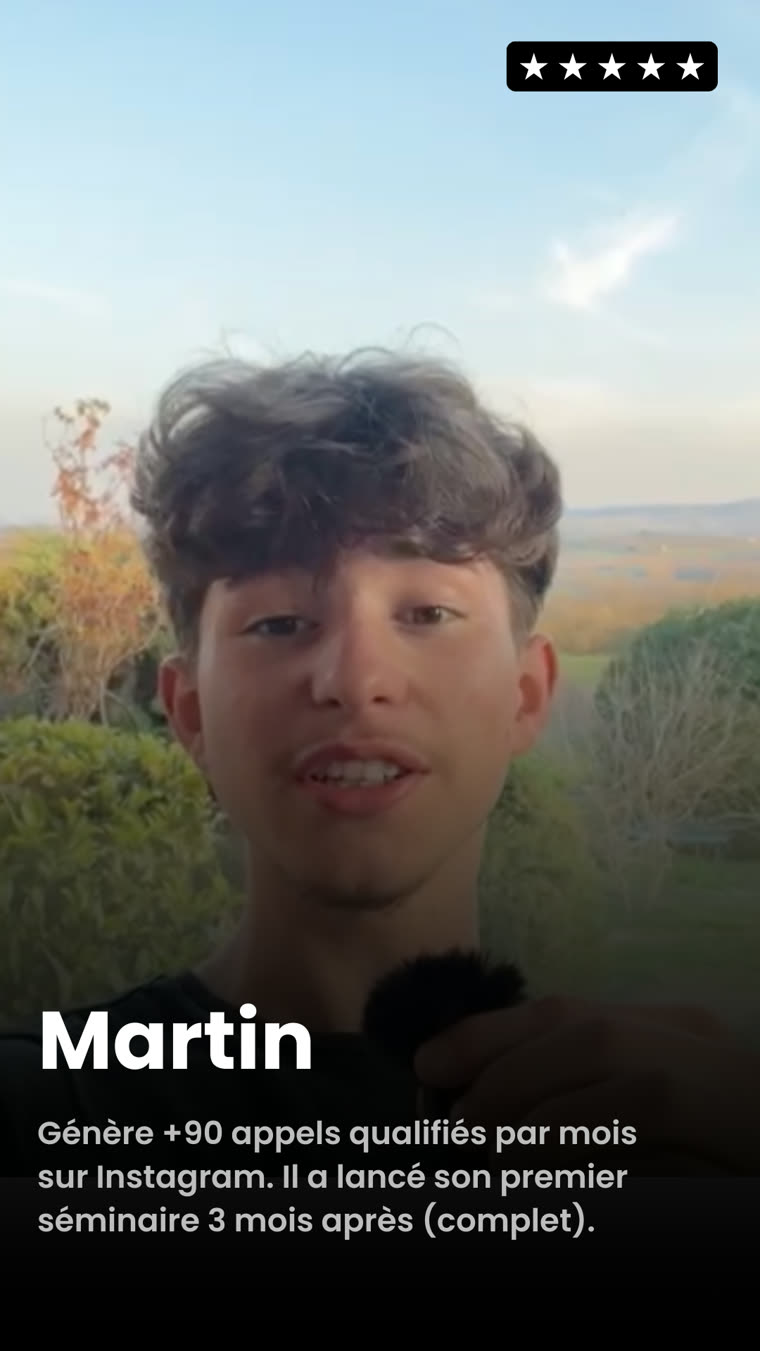 Témoignage Martin